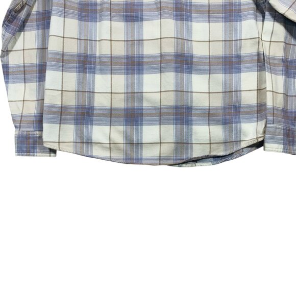 Tilley  plaid  shirt organic cotton  size med - Picture 9 of 16